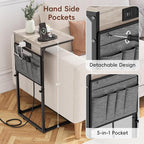 Vagusicc C-Shaped End Table - Image 6