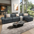 HERA'S HOUSE 158" Modular Sectional Sofa, Oversized L Shaped Couches by HERASHOUSE