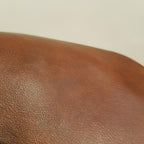 NAT Leathers | Tan Mid Brown Soft Faux Vegan Leather PU | 25 Yard Roll Cut by - Image 3