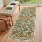 RELEANY Area Rugs 3'x6' Runner Rug Non Slip Washable - Image 3