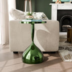 Homes: Inside + Out Halric Modern 24" Tall Round End Table - Image 2
