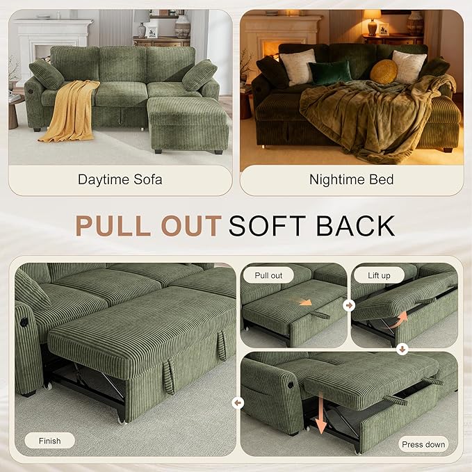 Hanherry 81" Sectional Couch - Image 7