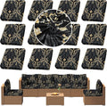 Outdoor Cushion Covers Set, Replacement by SUKAIKEQA