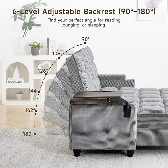 70.9'' Double Chaise Lounge - Image 5
