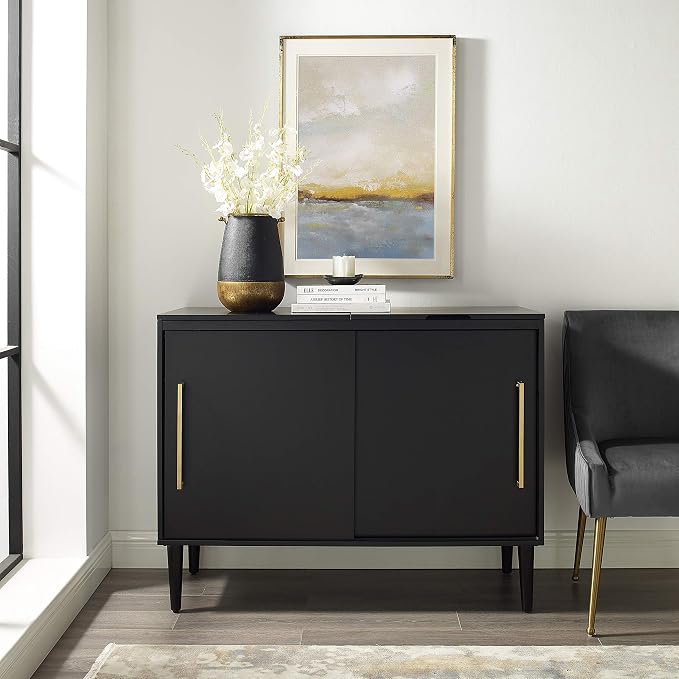 Crosley Furniture Everett Media Console and Record Player Stand - Image 12
