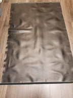 Black Soft Faux Vegan PU Leather by The Yard Synthetic Pleather 0.9 mm Nappa - Image 4