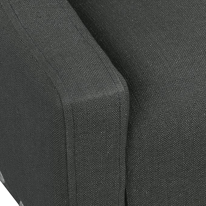 Homepop Home Decor | Upholstered Classic Swoop Arm Accent Chair | Accent Chairs - Image 8