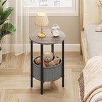 Vagusicc Round Side Table End Table - Image 7
