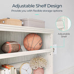 LINSY HOME 5-Shelf Bookcase, Bookshelves Floor Standing Storage Shelves 68 in - Image 5