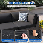 Patio Furniture Sets, 7-Piece Outdoor Patio Furniture - Image 5
