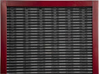 Roundhill Furniture Inkwell 4-Panel Bamboo Room Divider, Folding Portable - Image 6