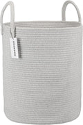 XUANGUO Cotton Rope Laundry Basket Hamper by XUANGUO