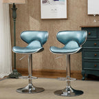 Roundhill Furniture Masaccio Cushioned Leatherette Upholstery Airlift - Image 5