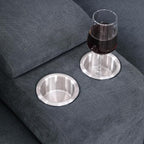 Ball & Cast 127" L-Shaped Sectional Couch - Image 5