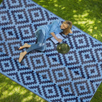 SAND MINE Reversible Mats, Plastic Straw Rug, Modern Area Rug, Large Floor Mat - Image 6