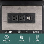 Yoobure End Table with Charging Station, Flip Top Side Table with USB Ports and - Image 7