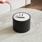 Modern Nesting Coffee Table Set of 2, Creative Moon Coffee and End Table Set - Image 6