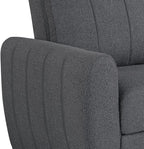 Serta Galway 66.5" Convertible Sleeper Loveseat, Full Size, Dreamcoil Comfort - Image 11