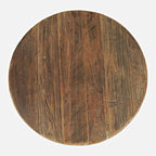 Jofran Reclamation 36" Round Rustic Reclaimed Solid Wood Coffee Table - Image 8